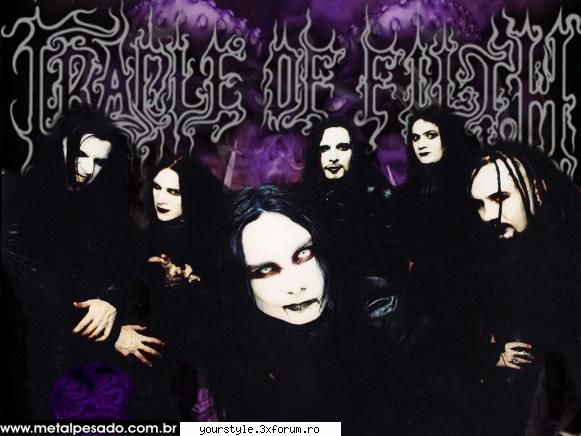 eu x: cradle of filth !` x: :finger: trupele favorite